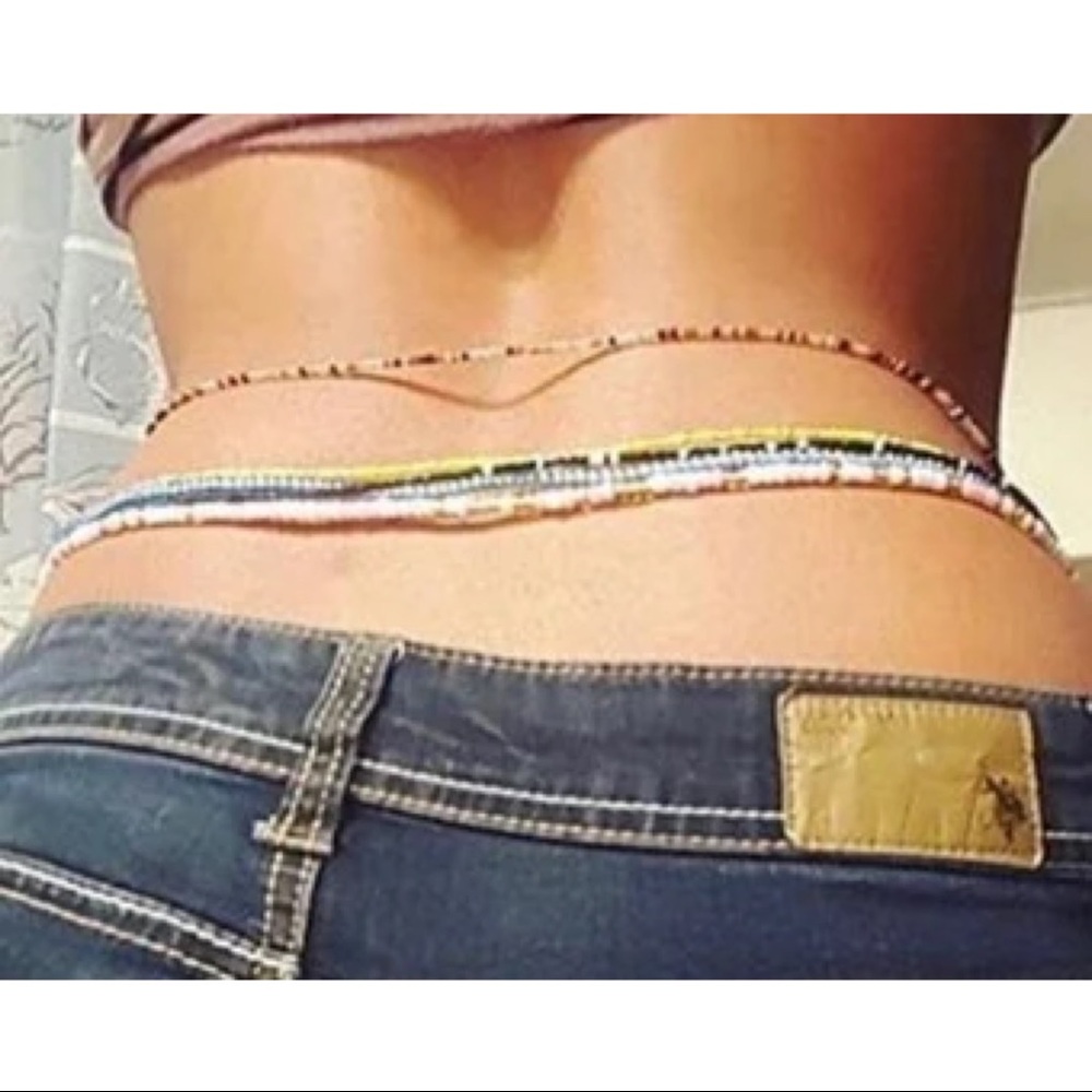 African Waist Measuring Beads